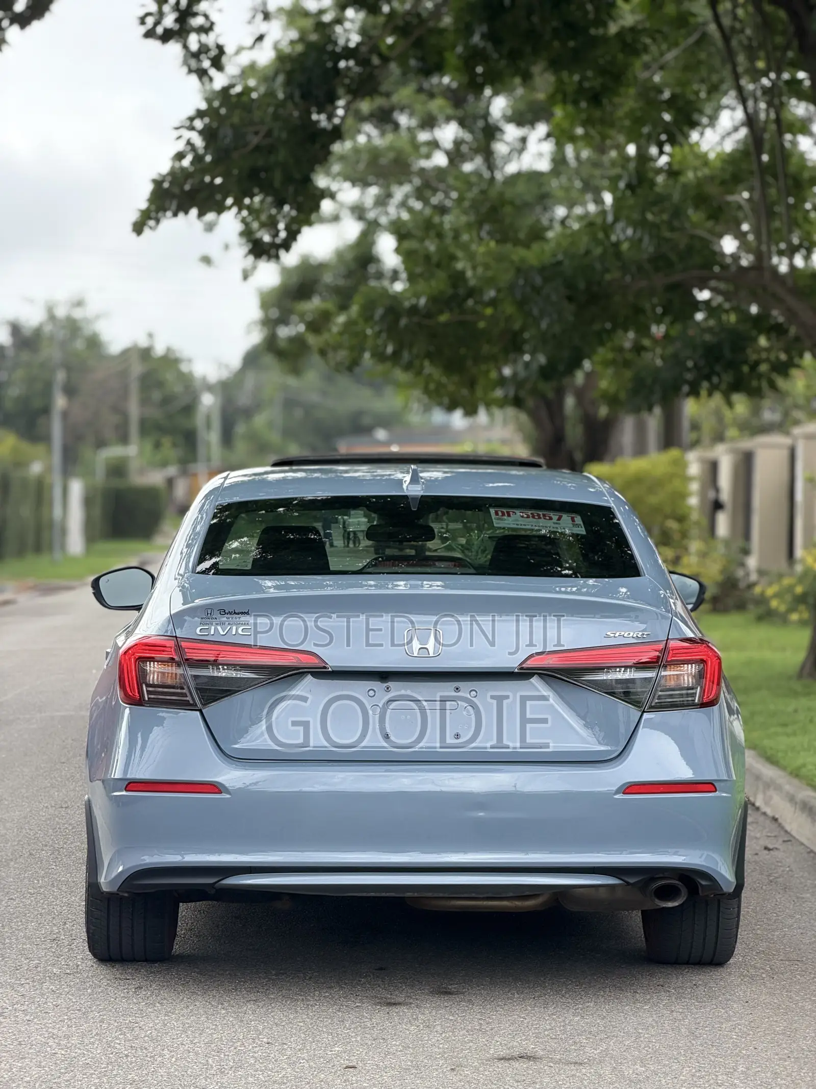 Honda Civic Sport 2022 Blue