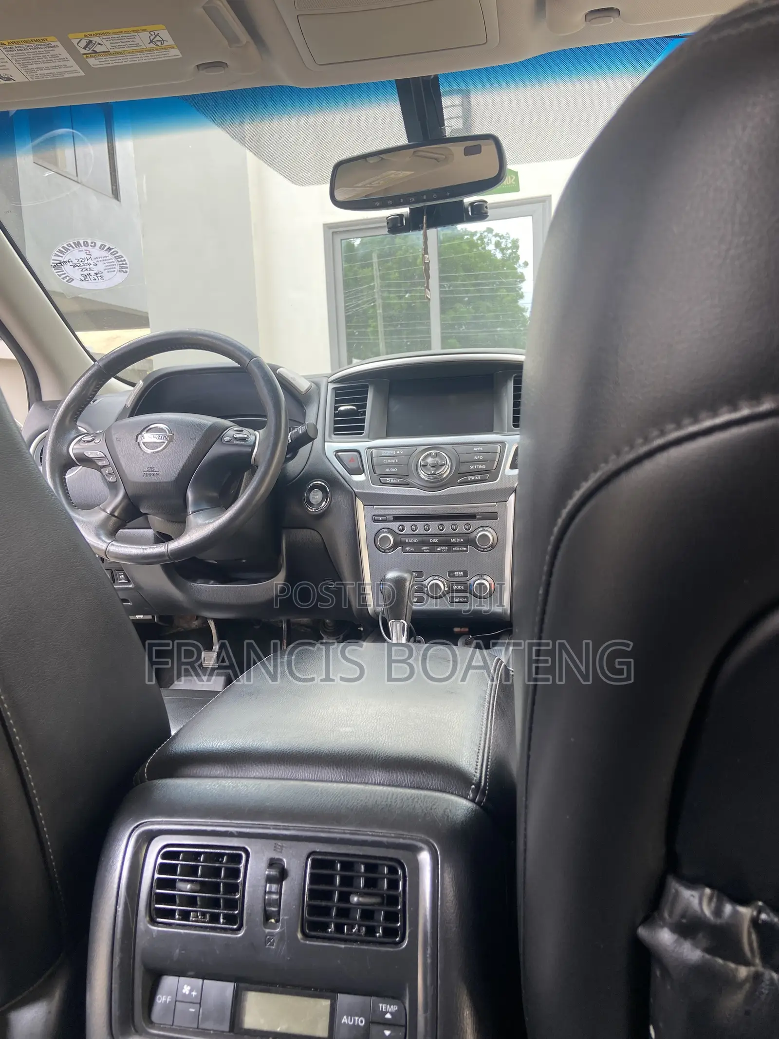 Nissan Pathfinder SL 4dr 4x4 (3.5L 6cyl) 2017 White