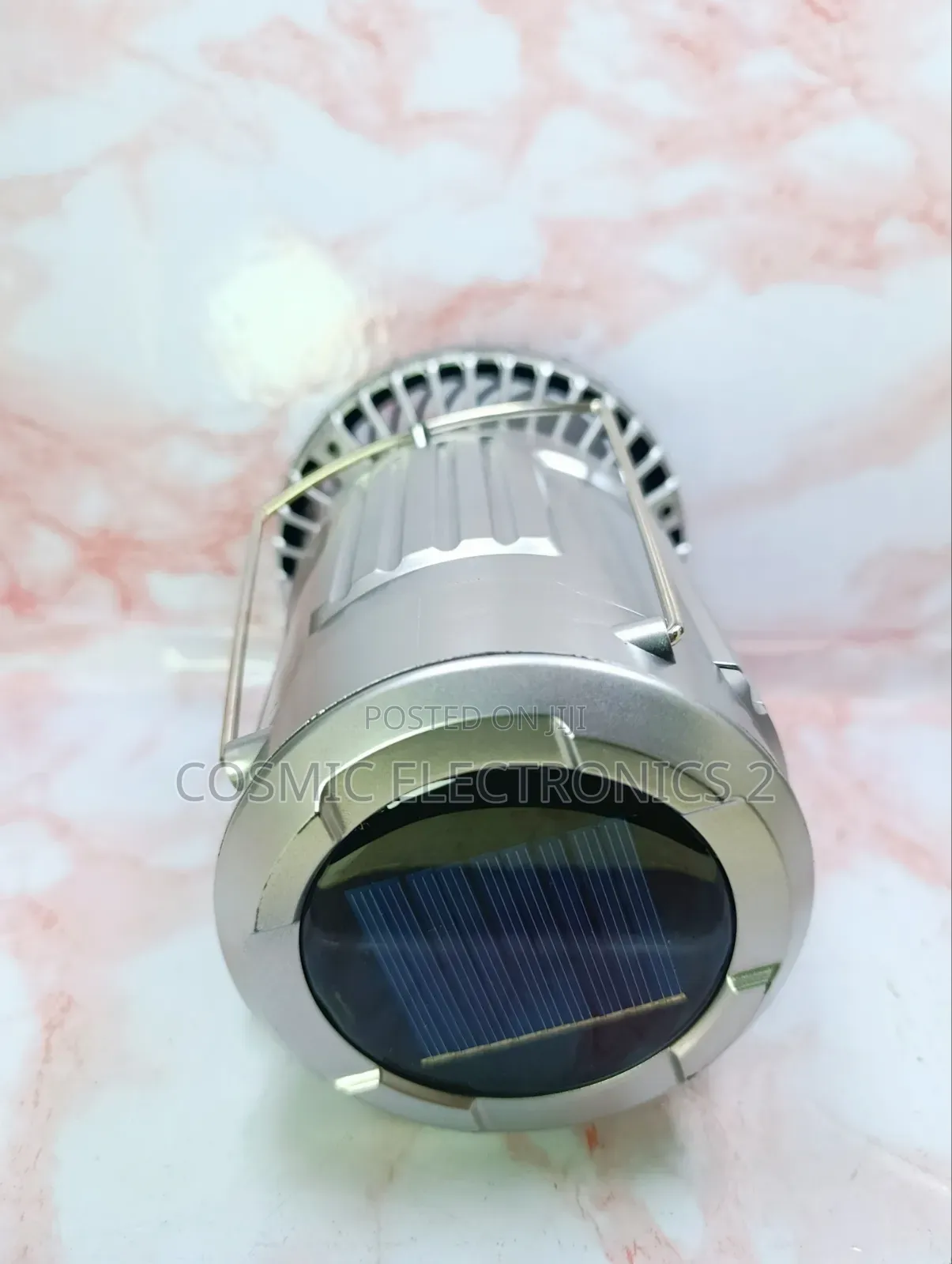Solar Rechargeable Led Camping Light With Electric Mosquito Killer