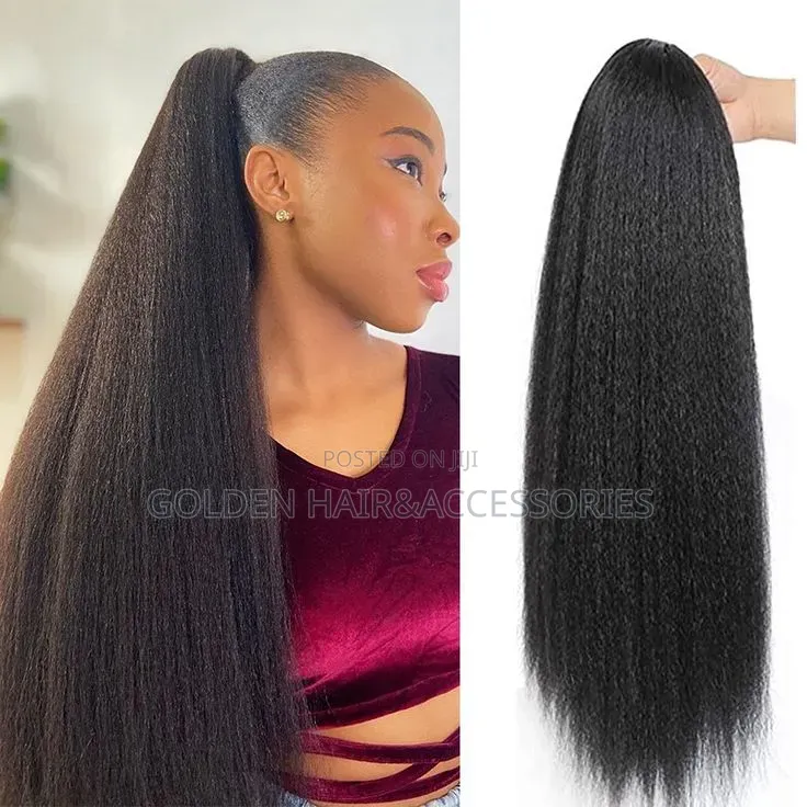 22-Inch Draw String Ponytails