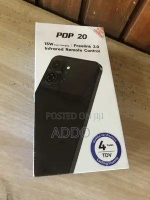 New Tecno Pop 20 64 GB Black