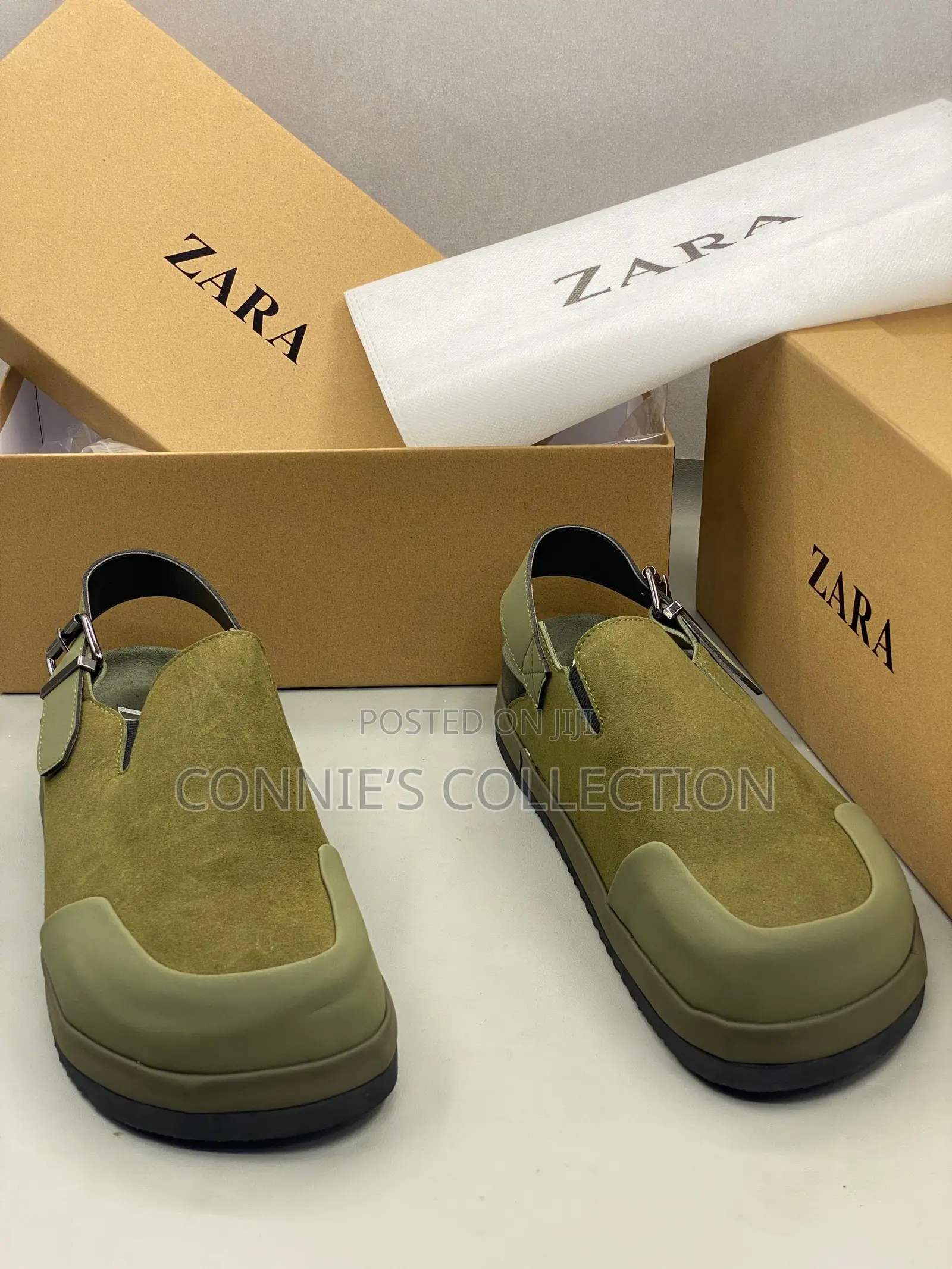 Zara Sling-Back Clogs