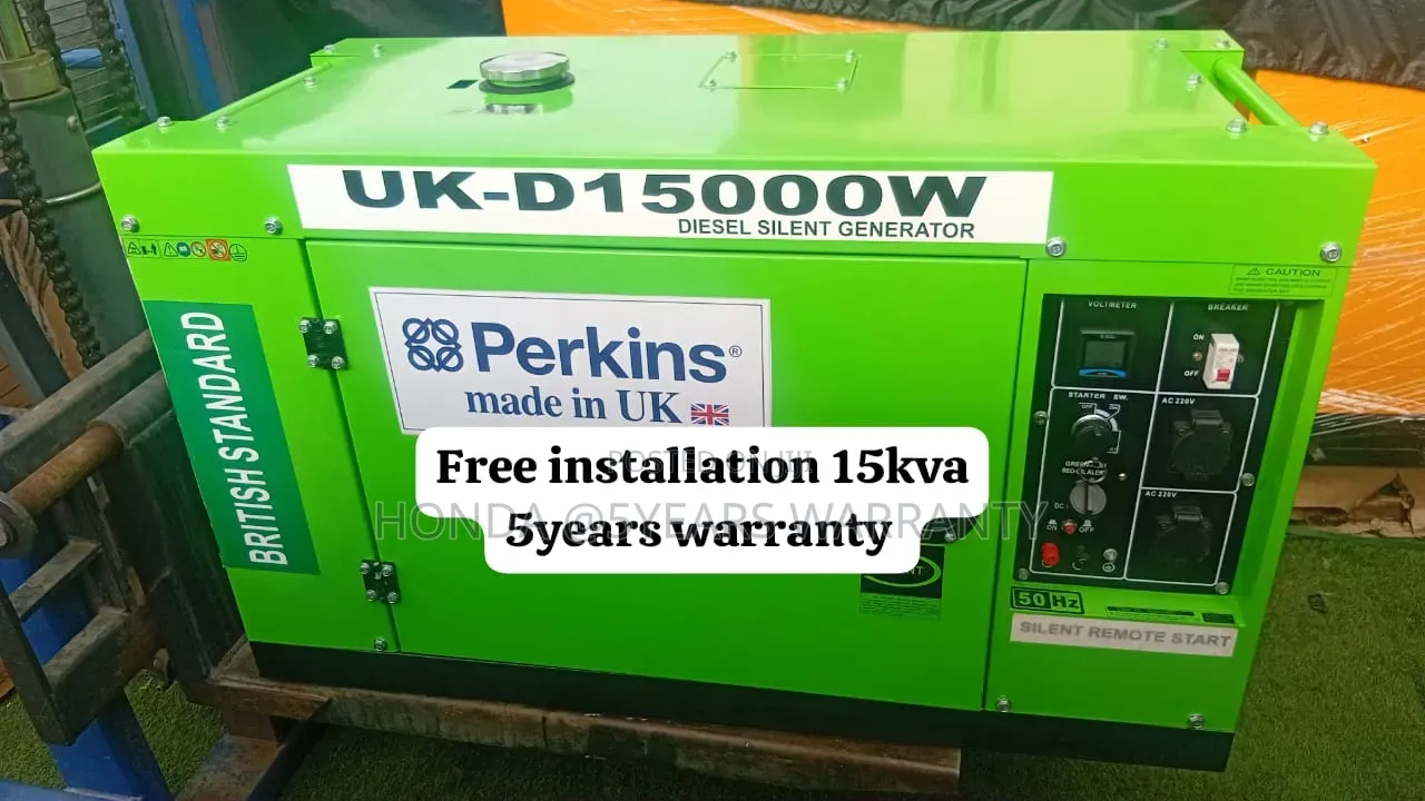 Generator Available Now!
Keep Your Home Business 15kva