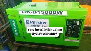 Generator Available Now!
Keep Your Home Business 15kva