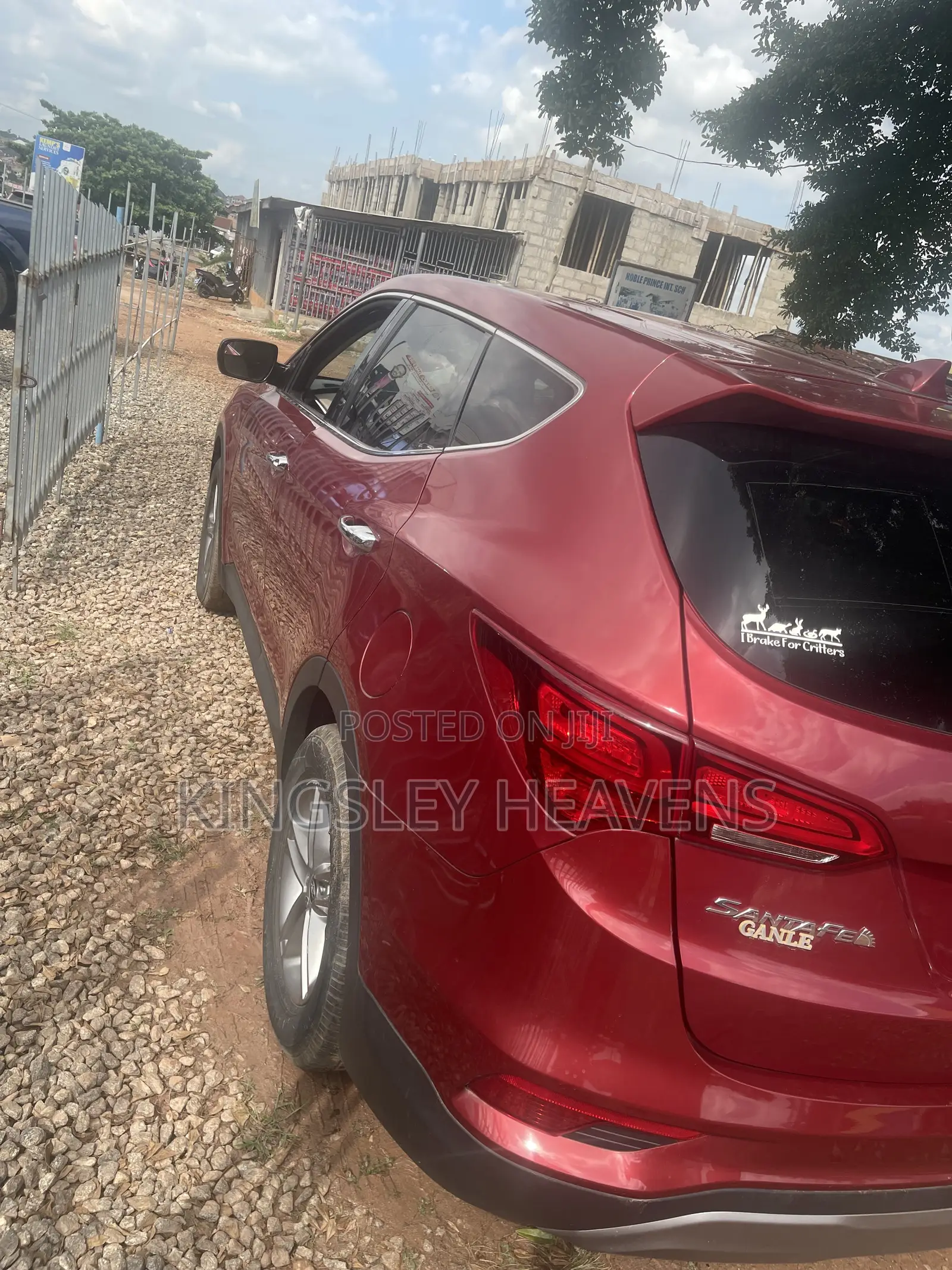 Hyundai Santa Fe 2018 Red