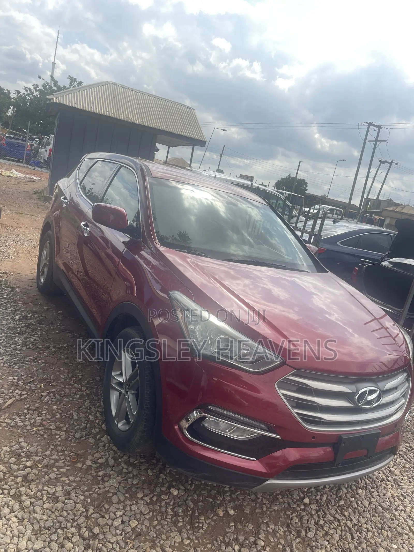 Hyundai Santa Fe 2018 Red