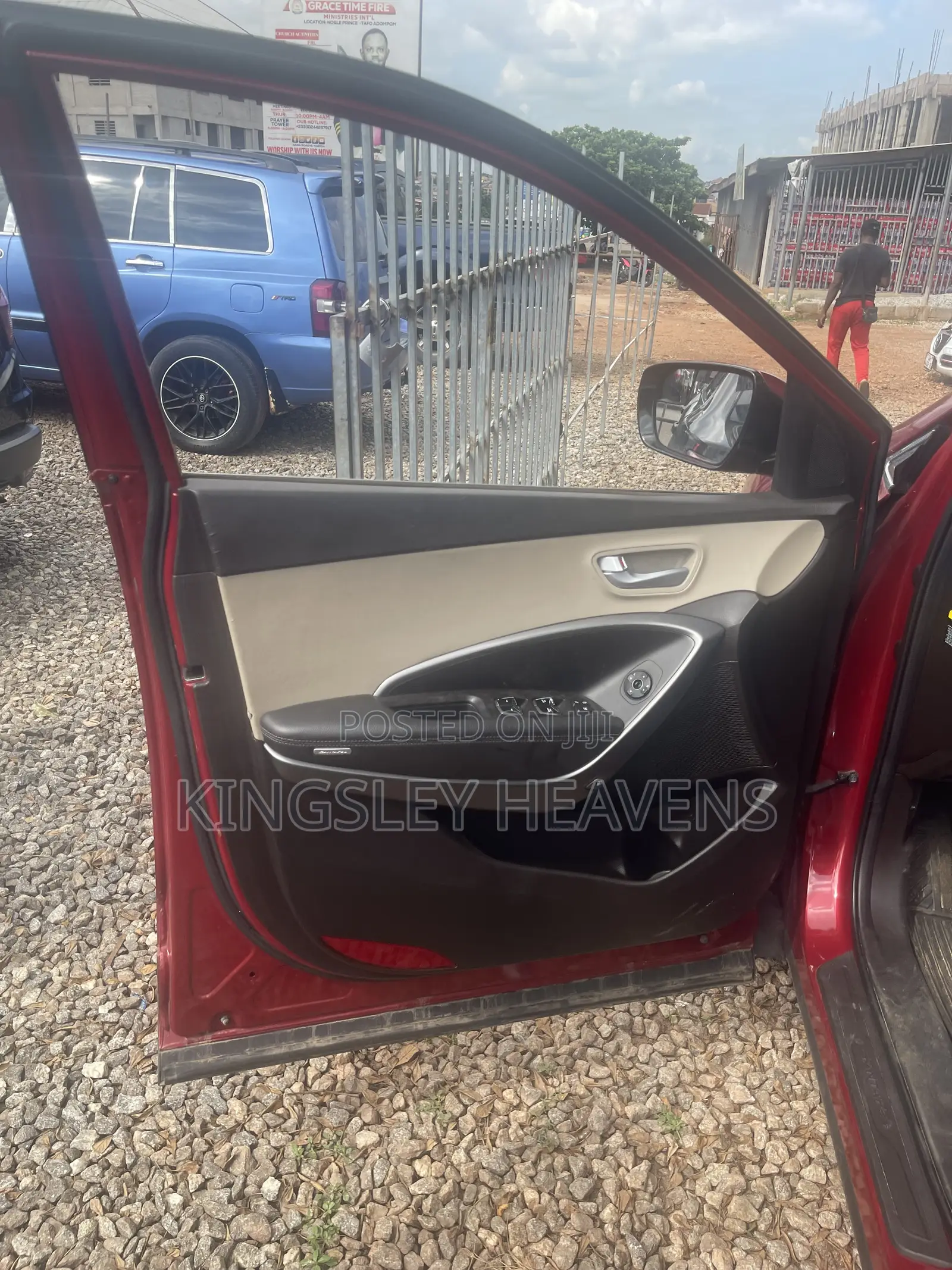 Hyundai Santa Fe 2018 Red