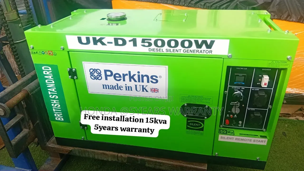 Strong Engine. Low Fuel Consumption. Maximum Reliability 15kva