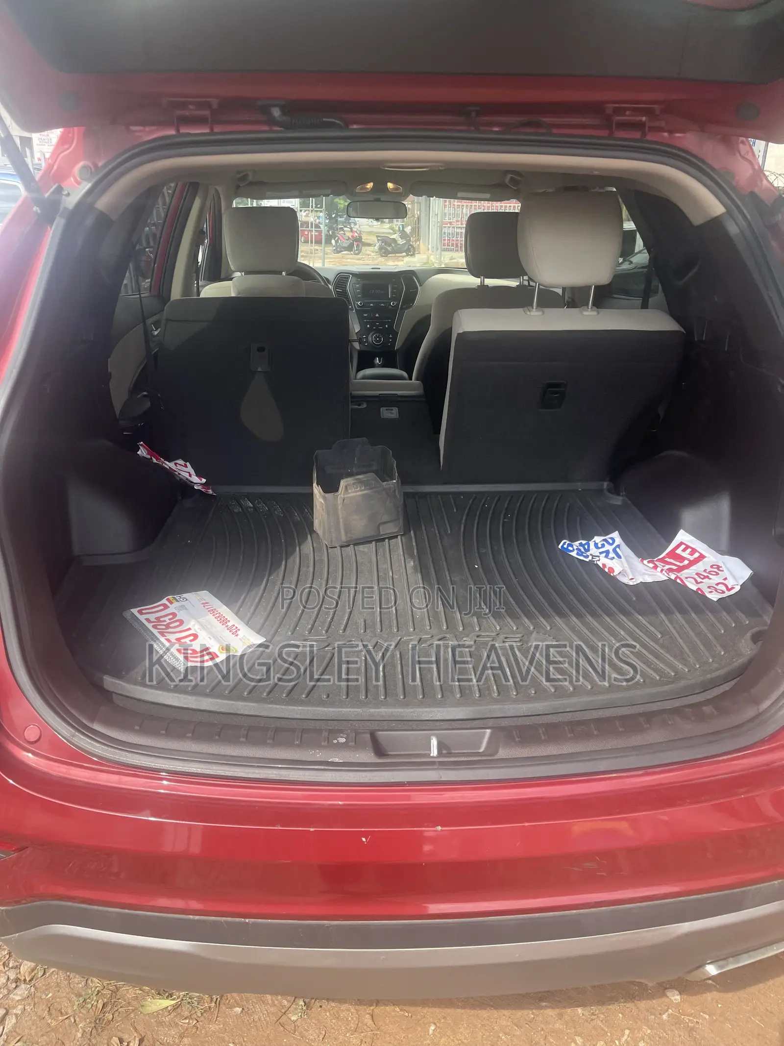 Hyundai Santa Fe 2018 Red