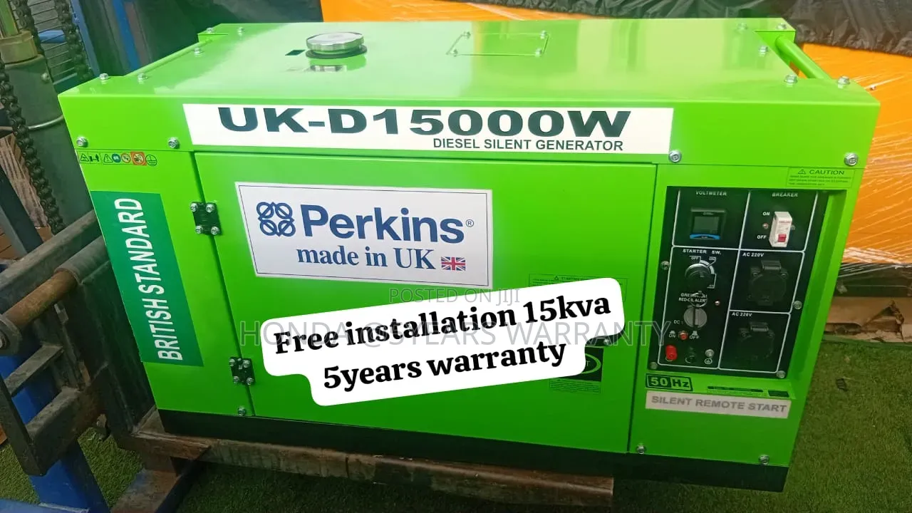 Strong Engine. Low Fuel Consumption. Maximum Reliability 15kva