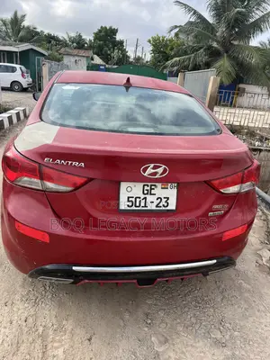 Hyundai Elantra 2013 Red