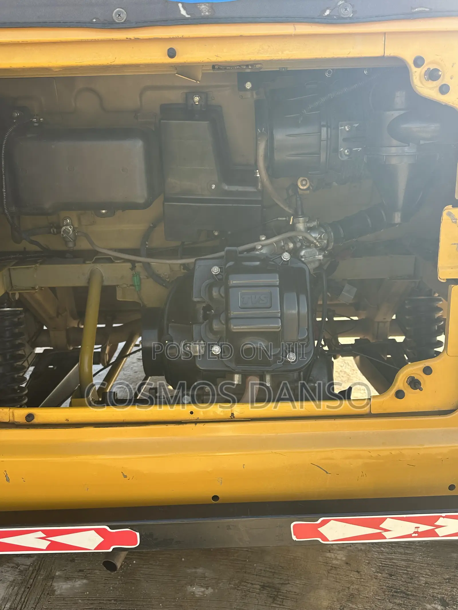 TVS King Deluxe Plus iTouch Start 2024 Yellow