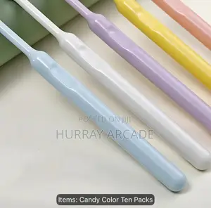 10pcs Family Pack Toothbrush, Soft Bristles Toothbrush