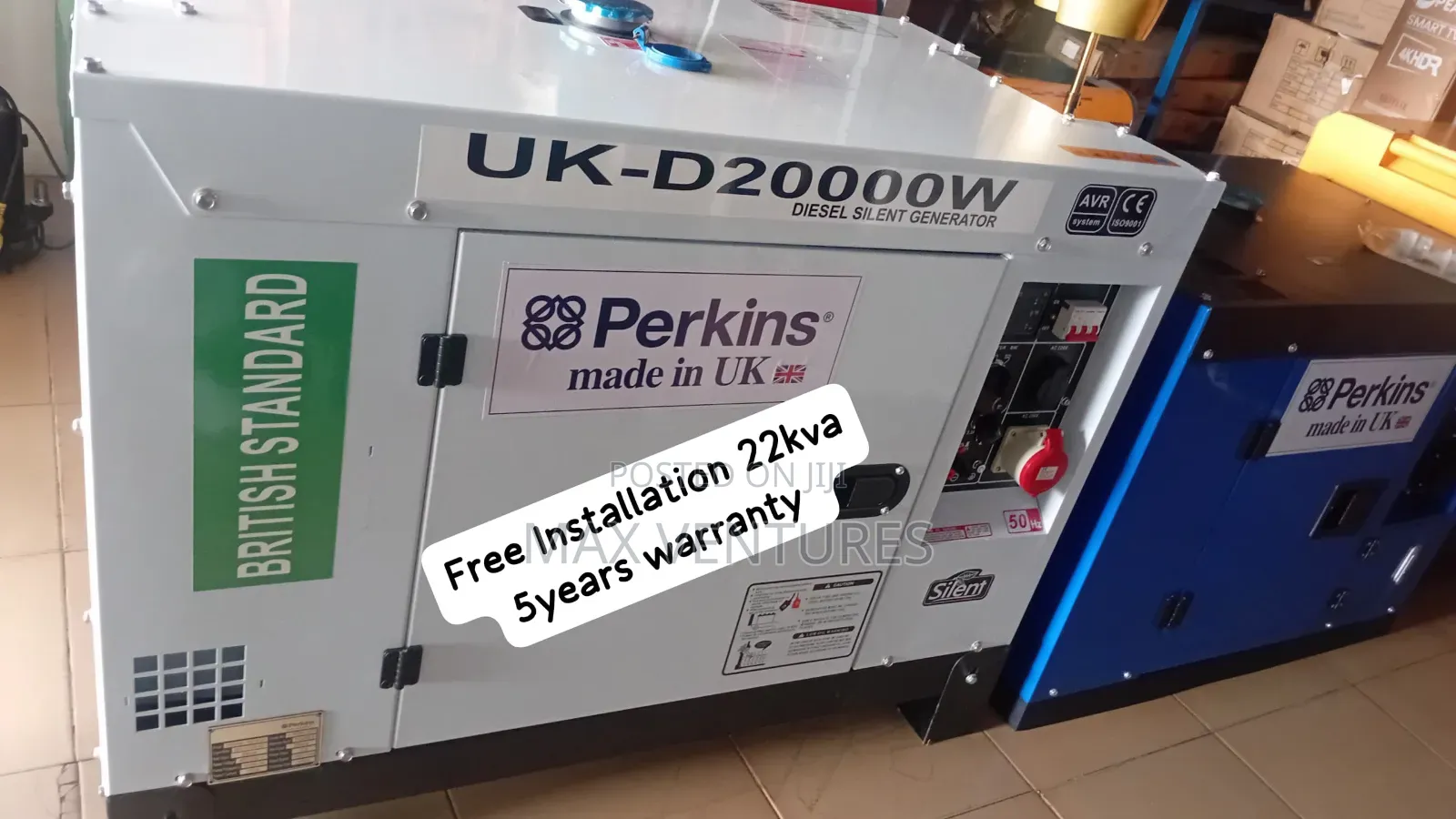 Perkins 22kva Uk Diesel Generator – Strong Performance 22kva
