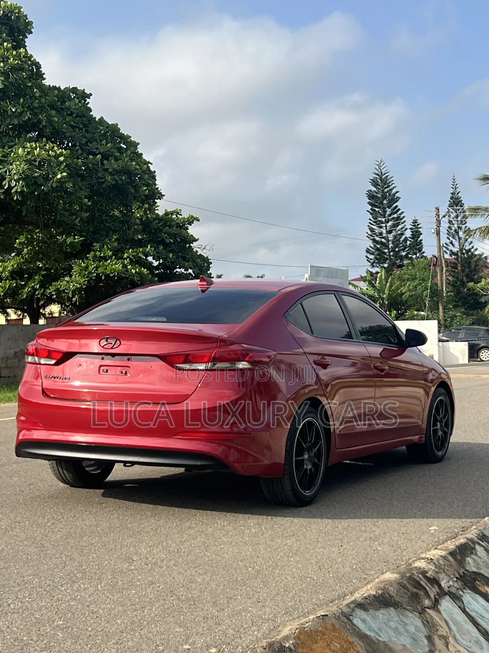 Hyundai Elantra Sport 2018 Red