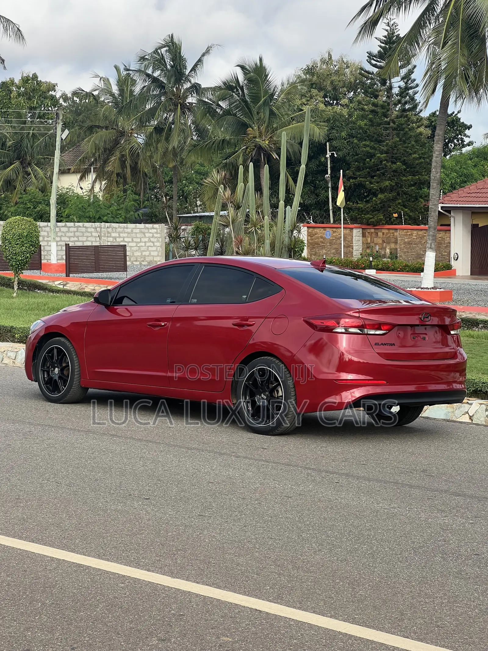 Hyundai Elantra Sport 2018 Red