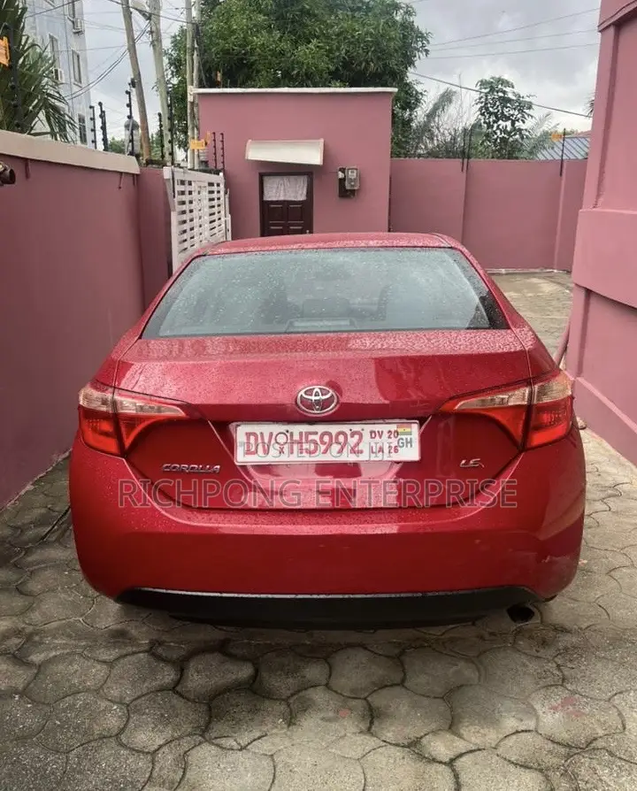 Toyota Corolla LE 4dr Sedan (1.8L 4cyl CVT) 2017 Red