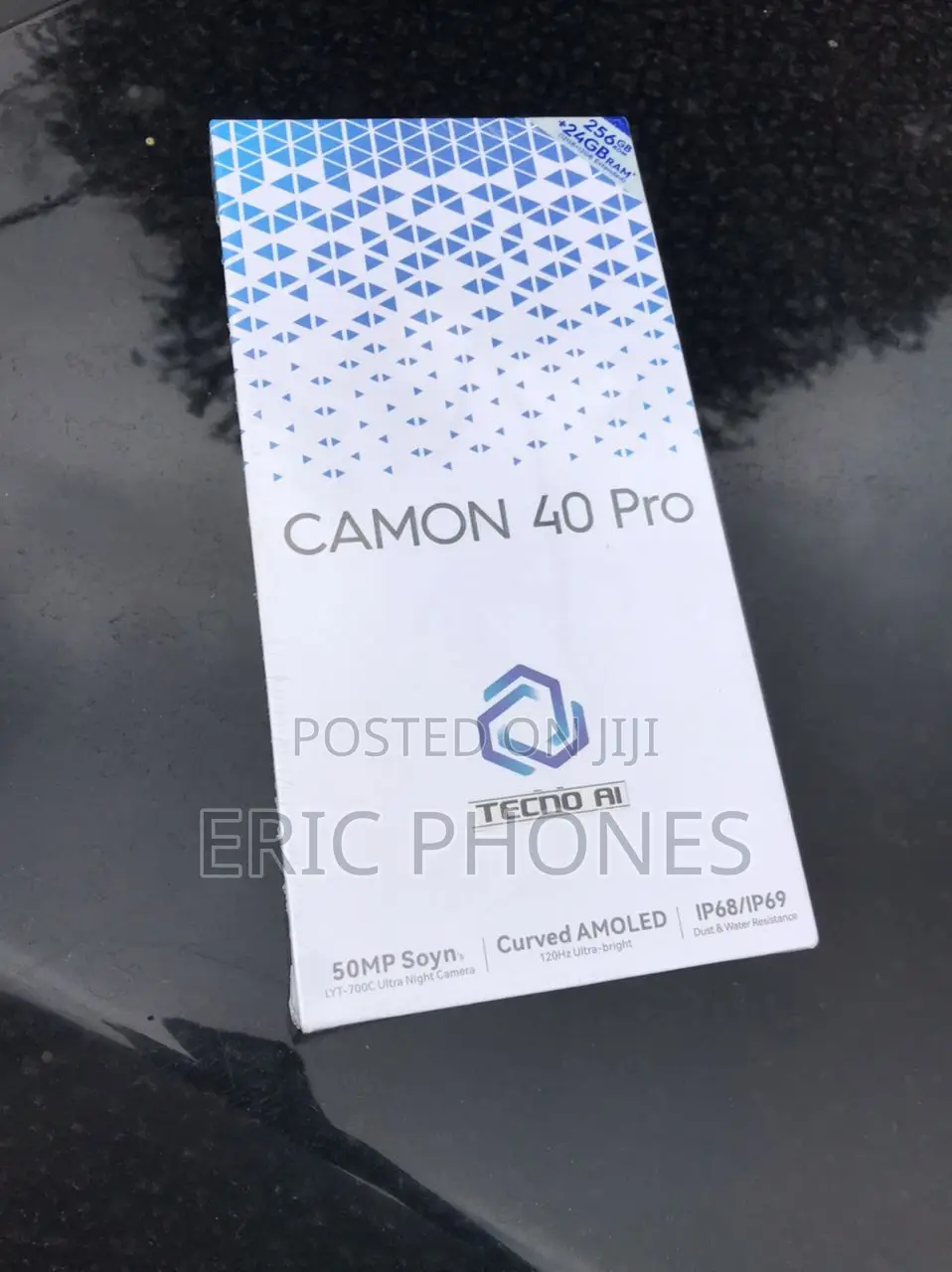 New Tecno Camon 40 Pro 5G 256 GB Black