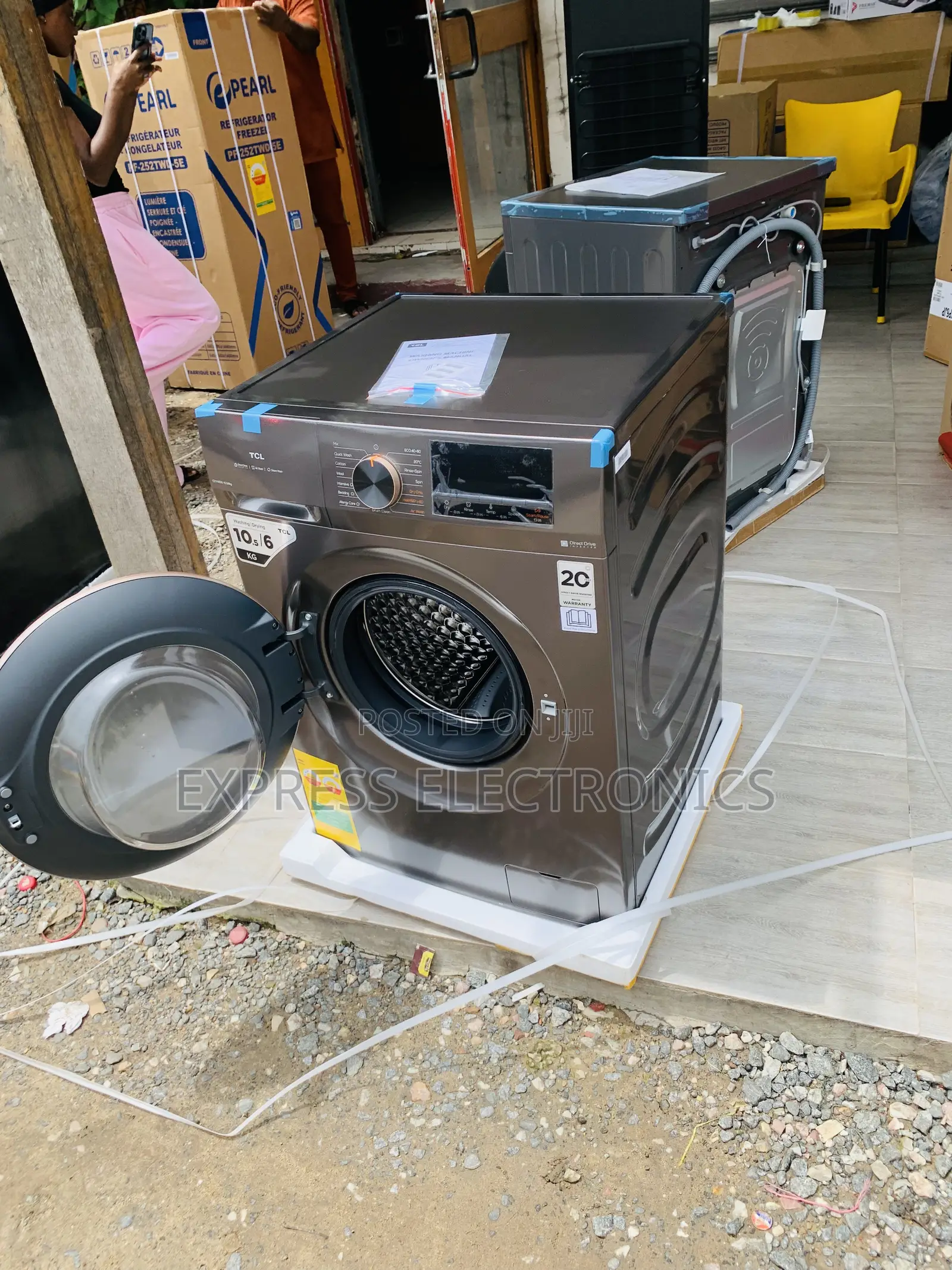 Brand New TCL-Front Load Washer-10.5kg Dryer-6kgs-C211wdg