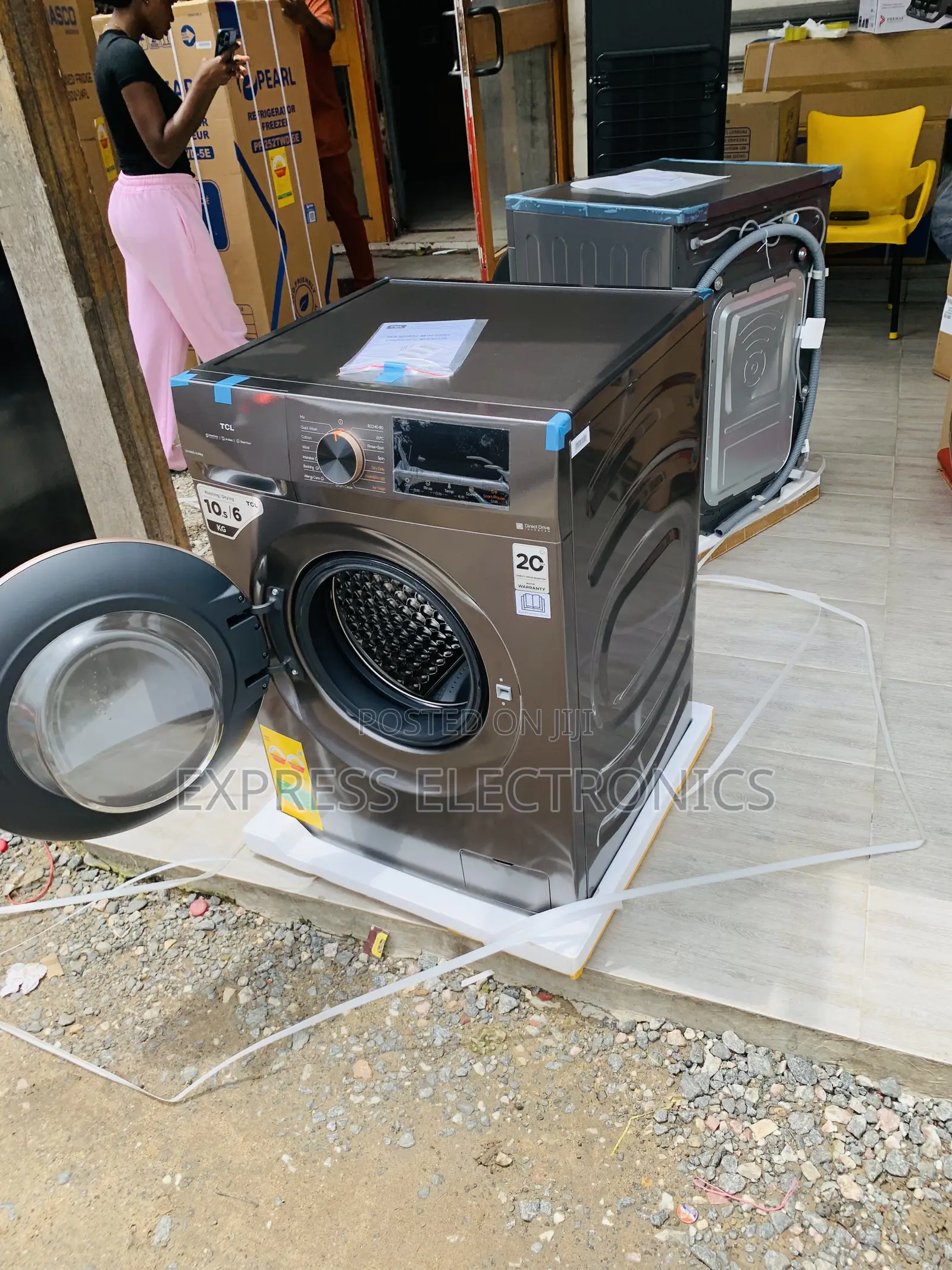 Brand New TCL-Front Load Washer-10.5kg Dryer-6kgs-C211wdg