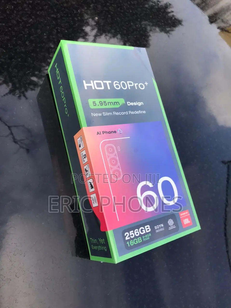 New Infinix Hot 60 Pro+ 256 GB Green