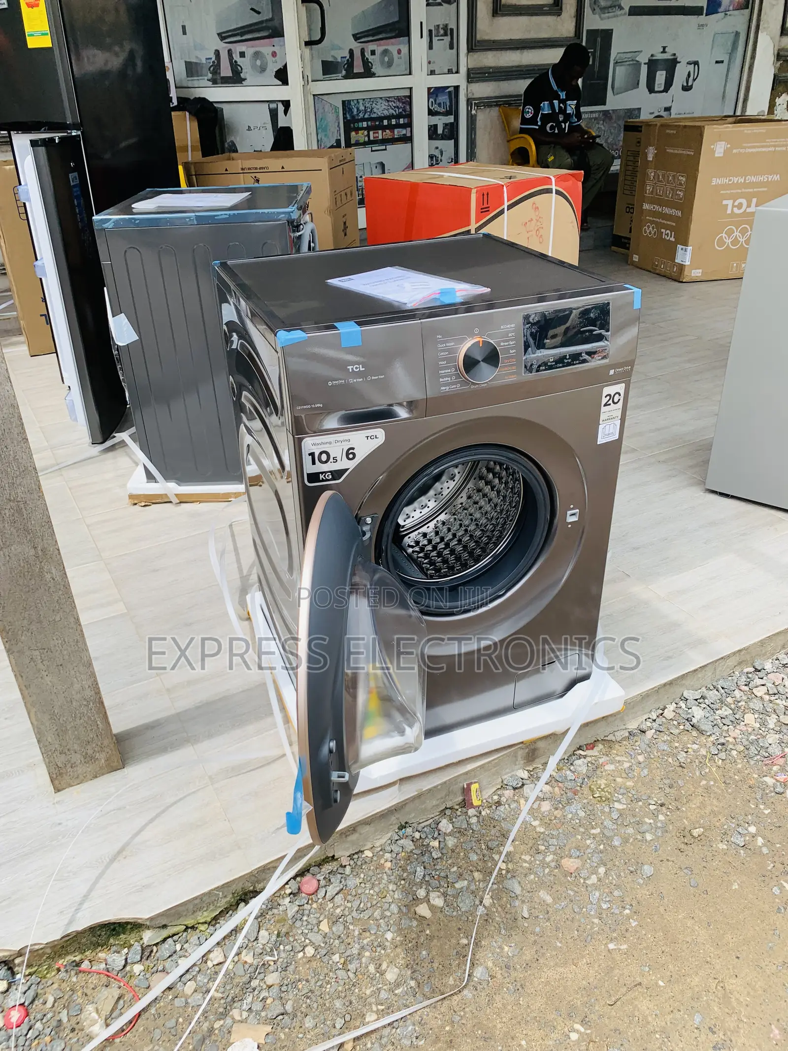 Ultra High Quality TCL-Front Load Washer-10.5kg Dryer-6kgs-C211wdg