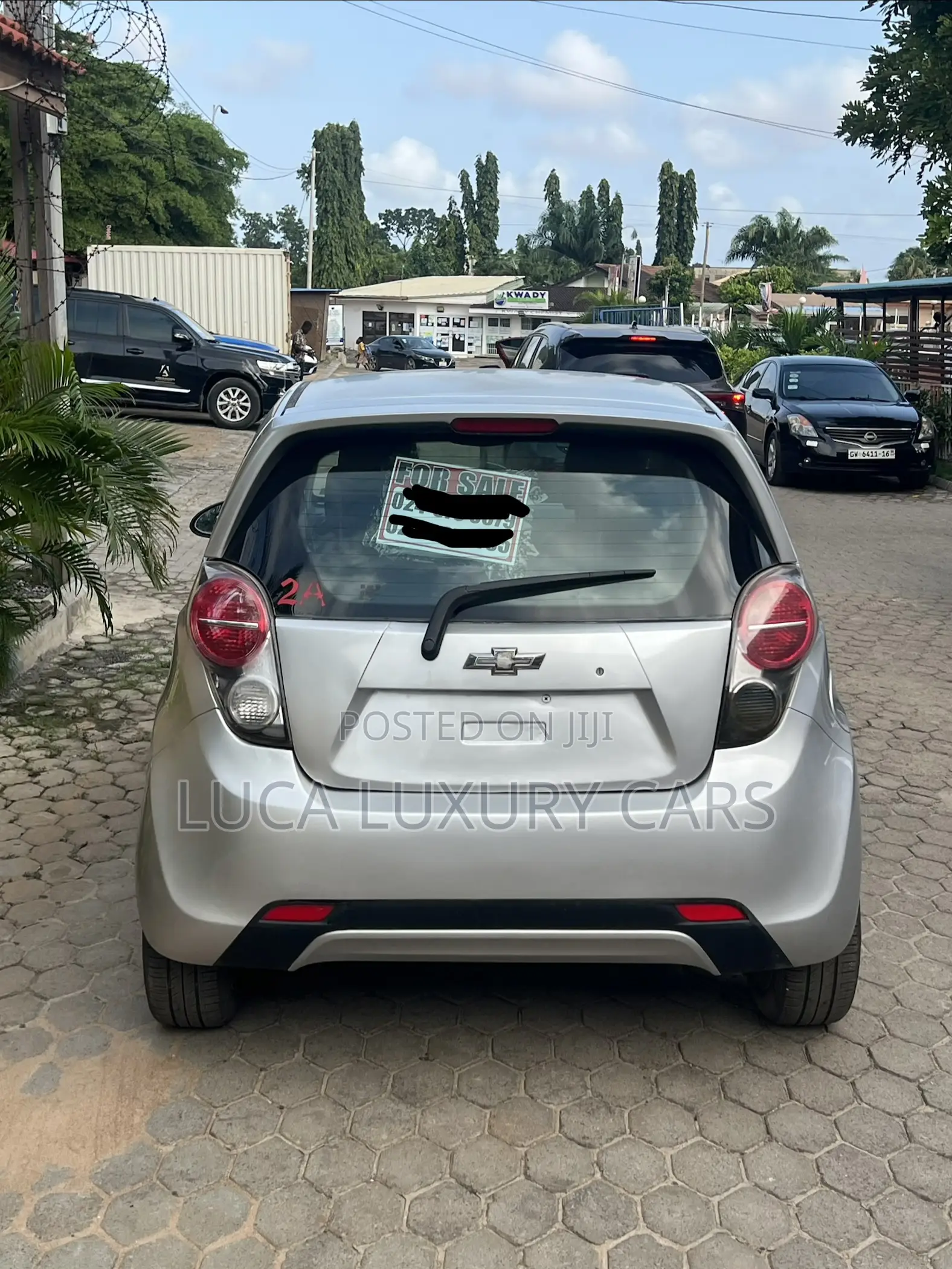 Chevrolet Spark 2012 Silver