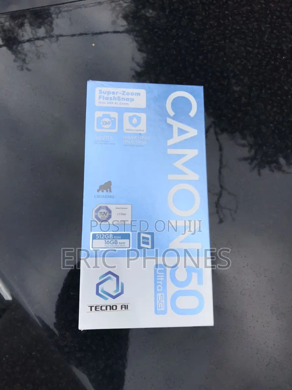 New Tecno Camon 50 Ultra 512 GB Black