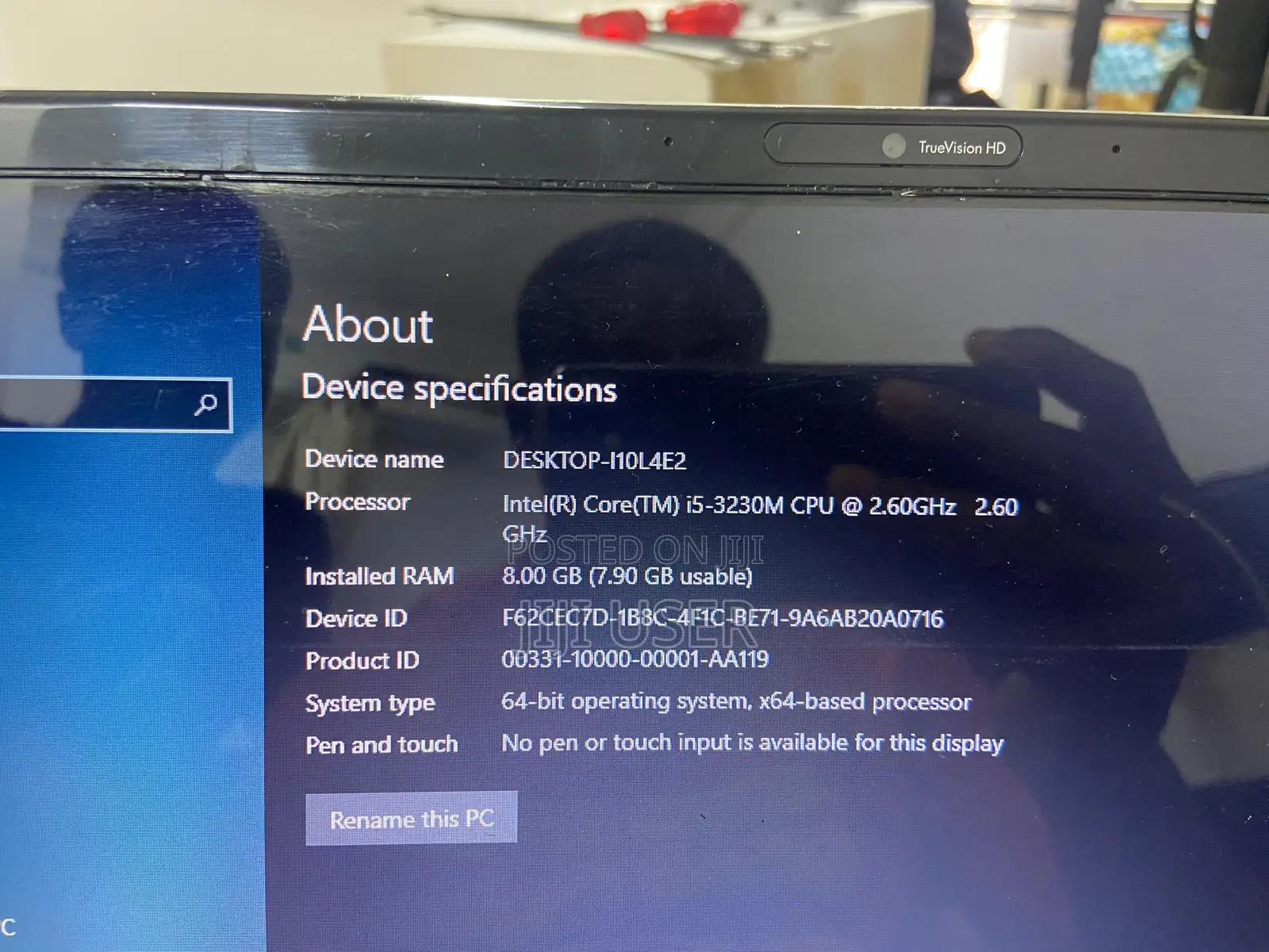 Laptop HP Pavilion 15 8GB Intel Core i5 HDD 500GB