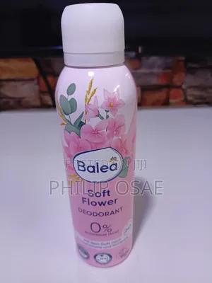 Balea Soft Flower Deodorant – 0% Aluminium, Light Floral Scent, 150ml