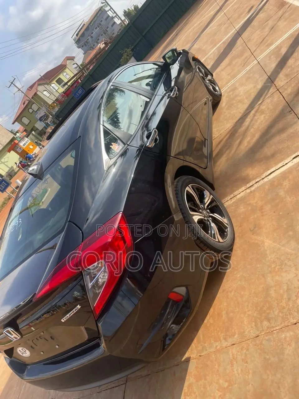Honda Civic Touring 4dr Sedan (1.5L 4cyl) 2016 Black