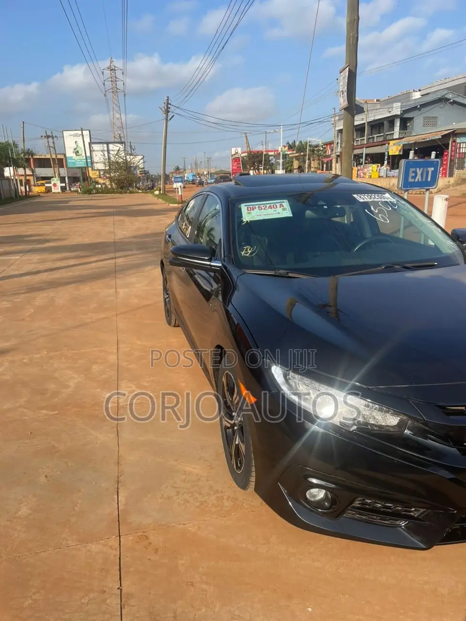 Honda Civic Touring 4dr Sedan (1.5L 4cyl) 2016 Black