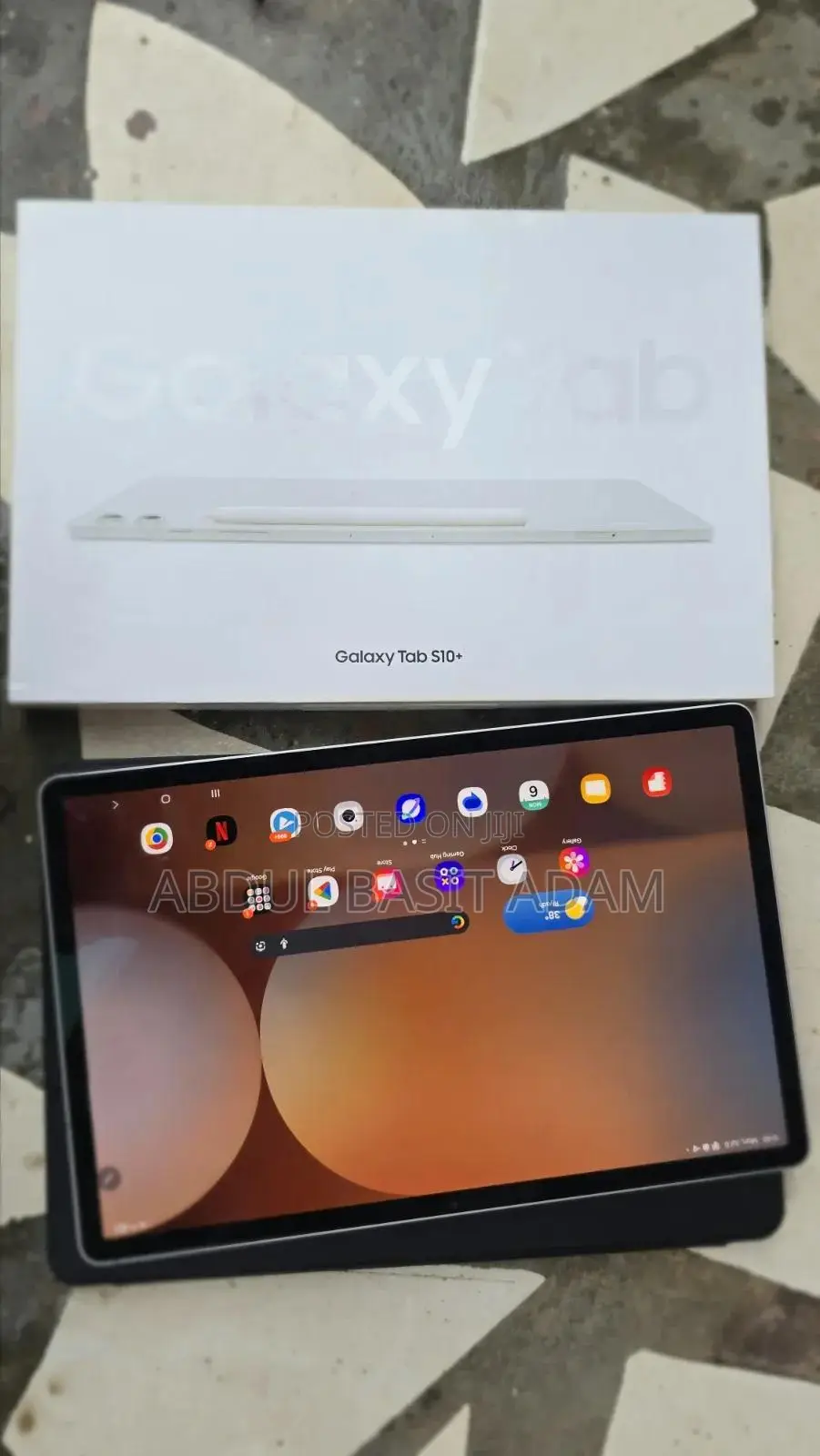 Samsung Galaxy Tab S10+ 5G 256 GB Silver