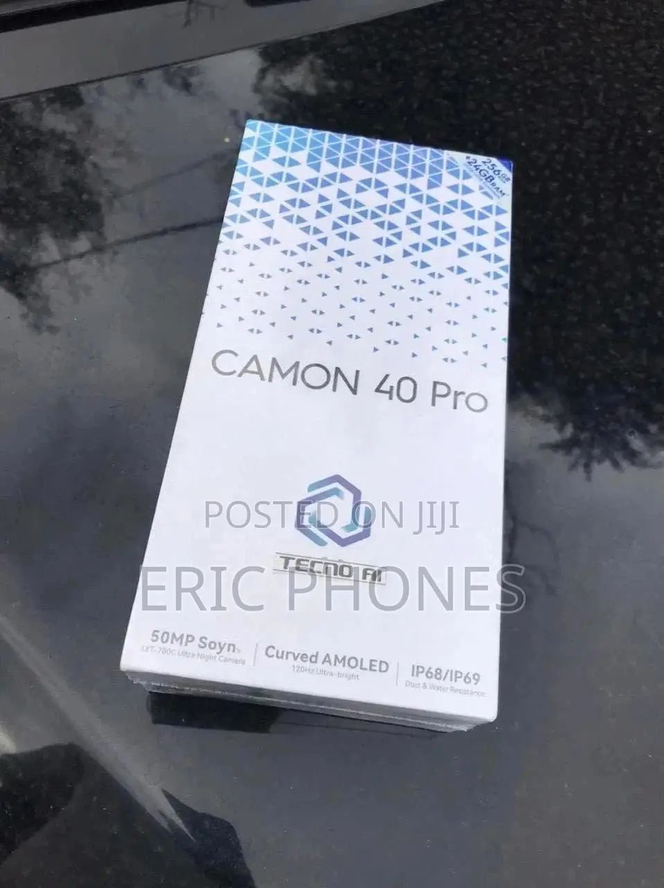 New Tecno Camon 40 Pro 5G 256 GB Black