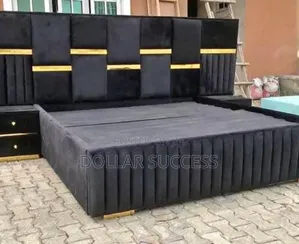 Pattern Design King Size Bedframe