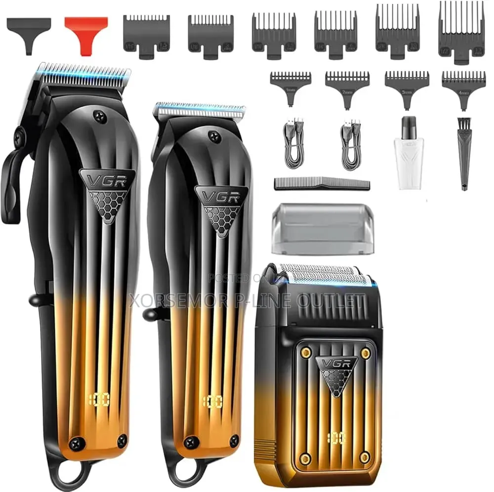 VGR v-644 3 in 1 Rechargeable Hair Clippers