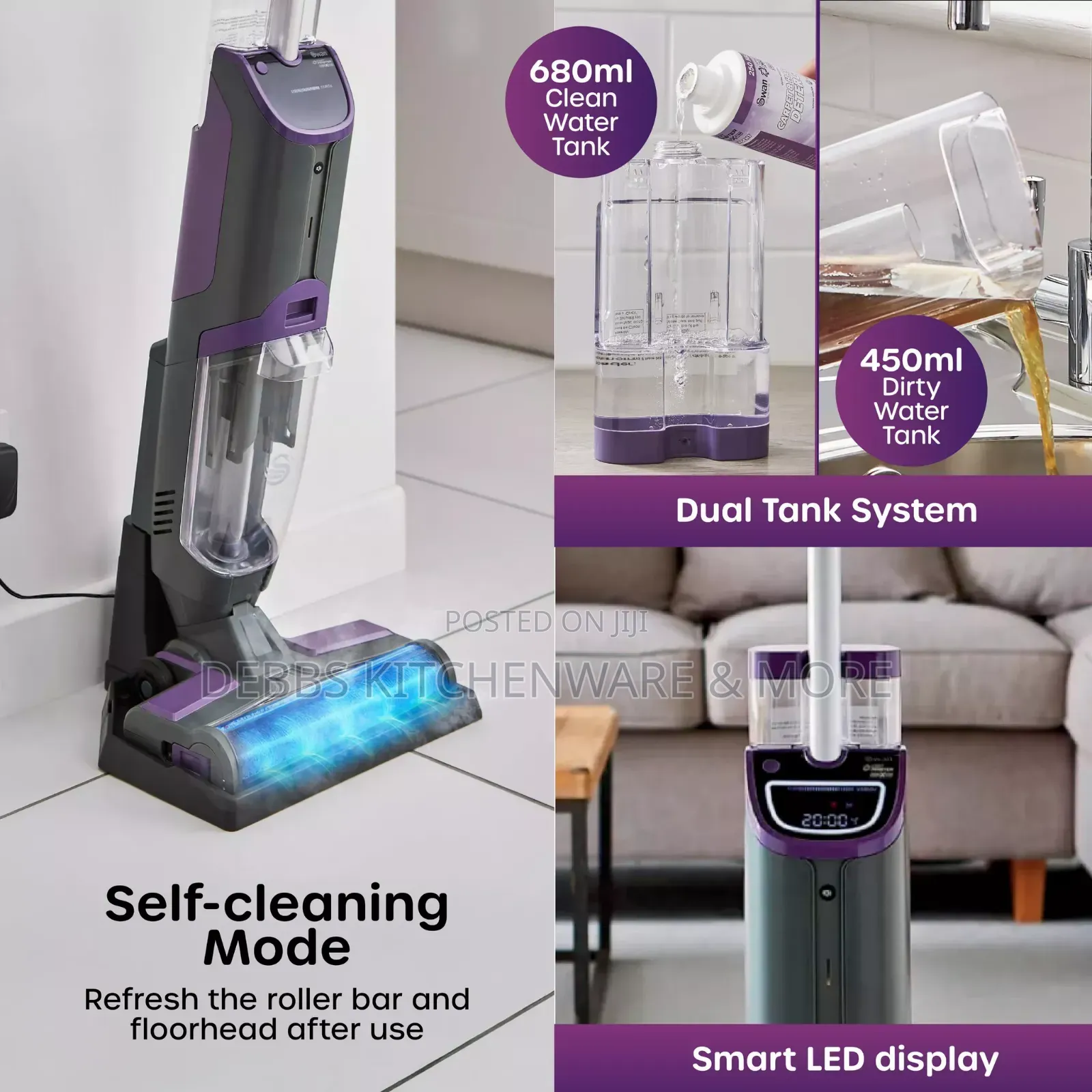 Swan All in One Hard Floor Cleaner Uk 