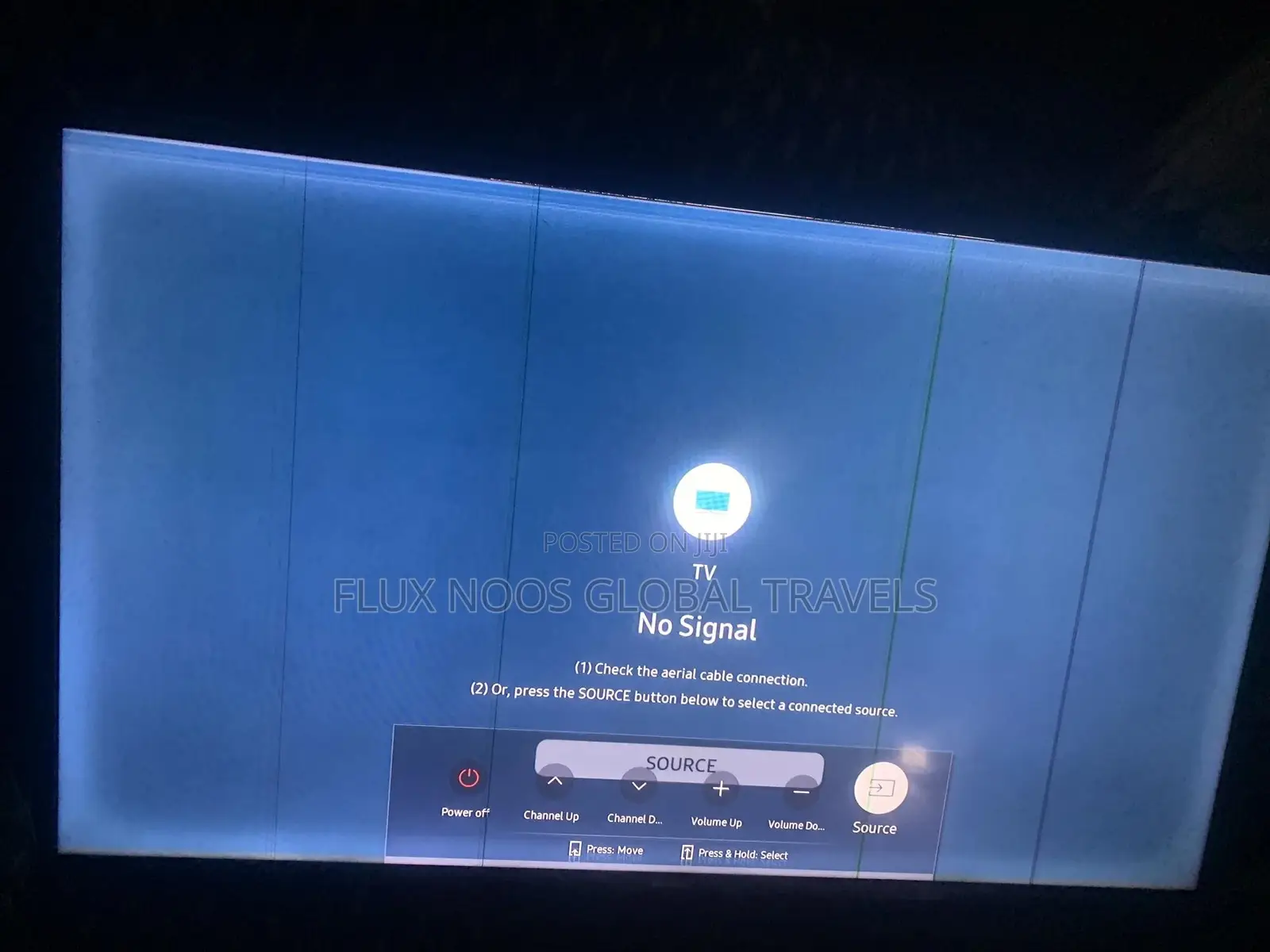 Original 43 Inch Samsung Tv. Screen Delays Before Coming