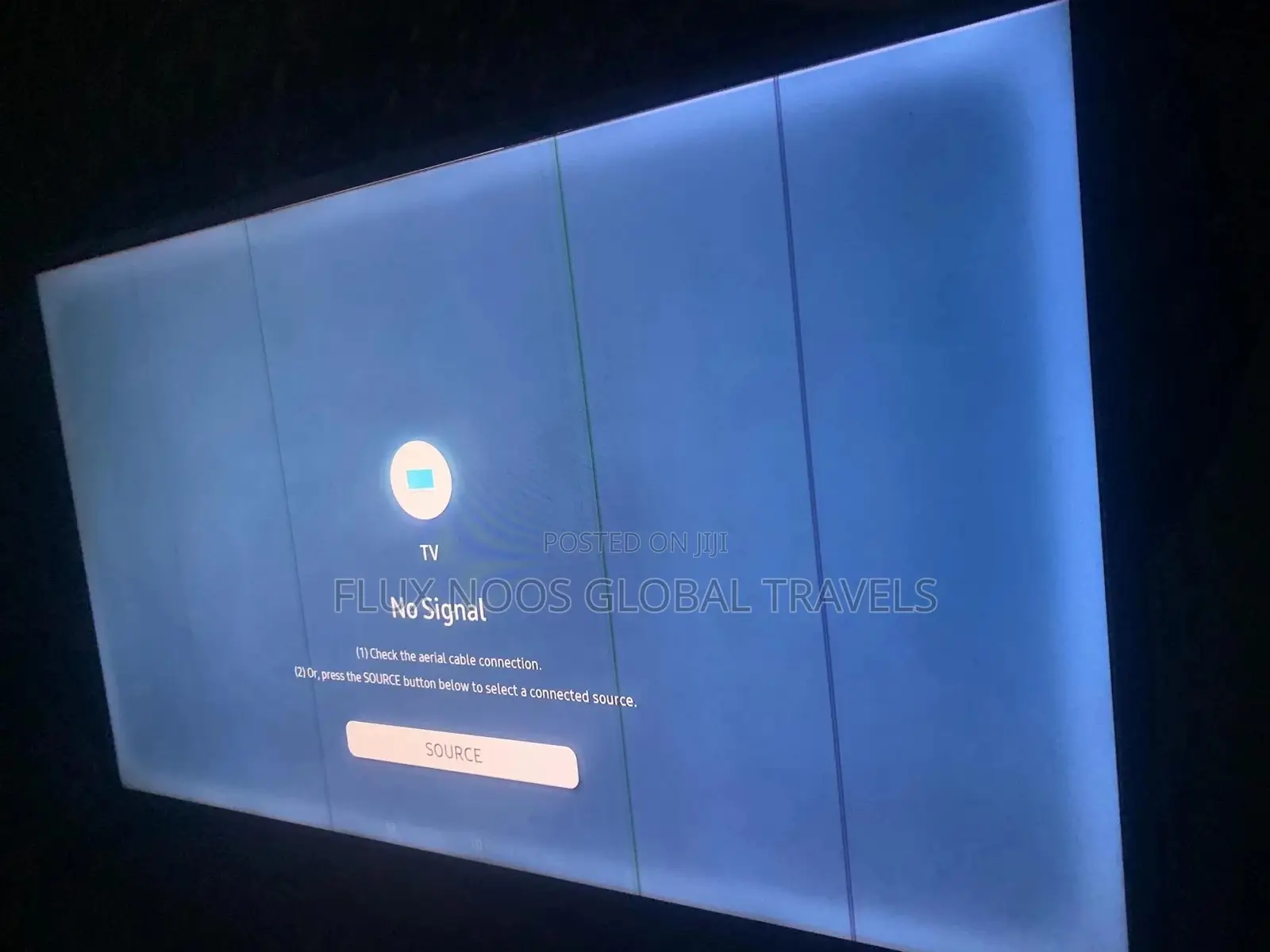Original 43 Inch Samsung Tv. Screen Delays Before Coming