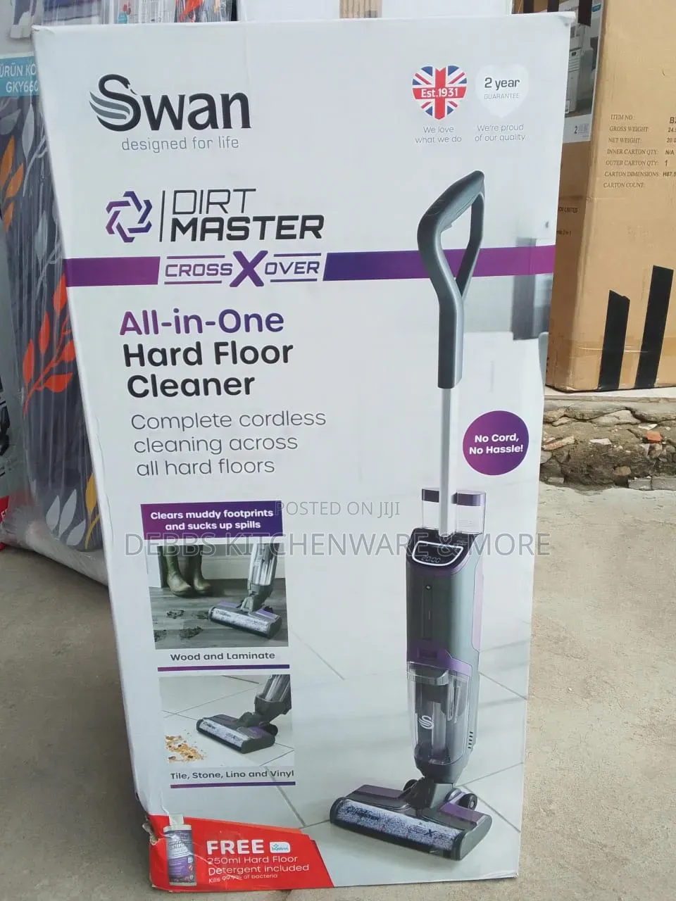 Swan All in One Hard Floor Cleaner Uk 