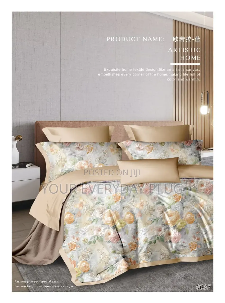 Luxury Floral Cover Bedding Set