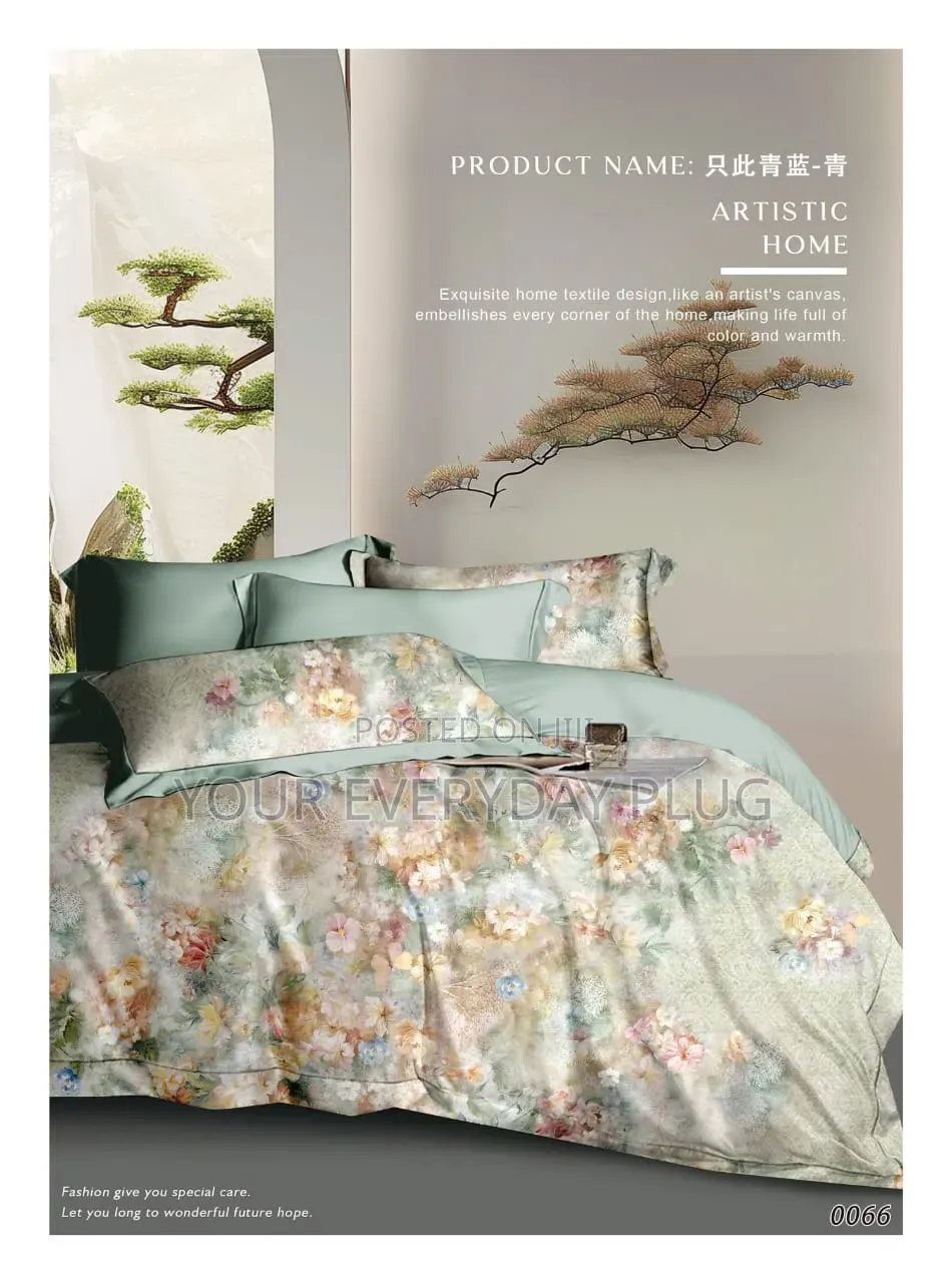 Luxury Floral Cover Bedding Set