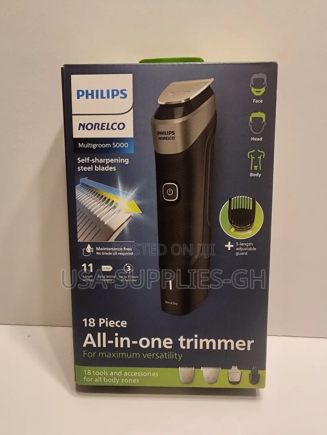 Philips Series 5000 Cordless All-in-One Trimmer Hair Clipper