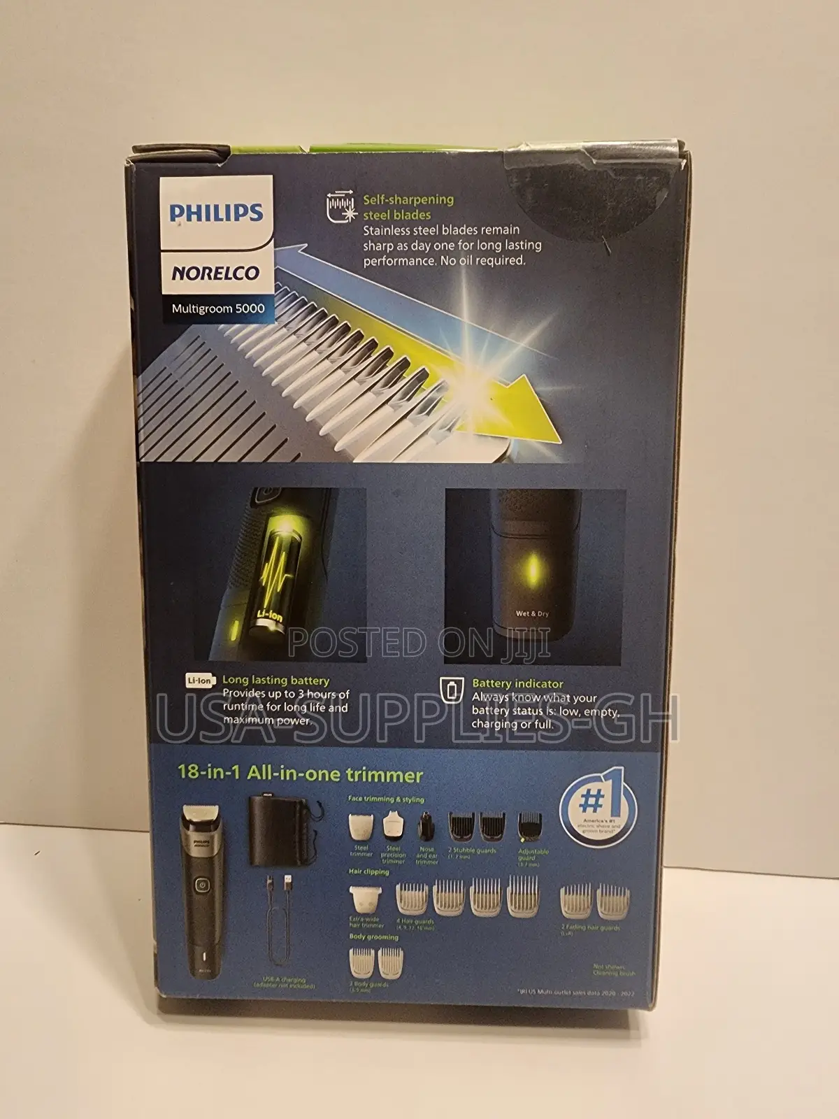 Philips Series 5000 Cordless All-in-One Trimmer Hair Clipper