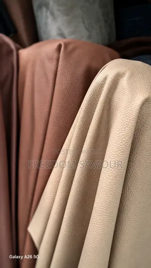 Premium Brown Upholstery Leather Fabric – Soft, Durable Elegant