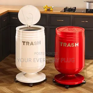 Luxury Trash Can With Wheels