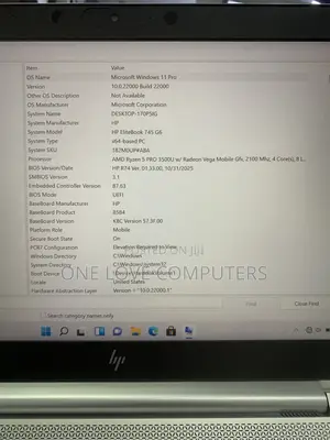 Laptop HP EliteBook 745 G6 16GB AMD Ryzen 5 SSD 512GB