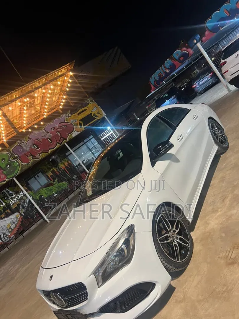 Mercedes-Benz CLA-Class 2018 White