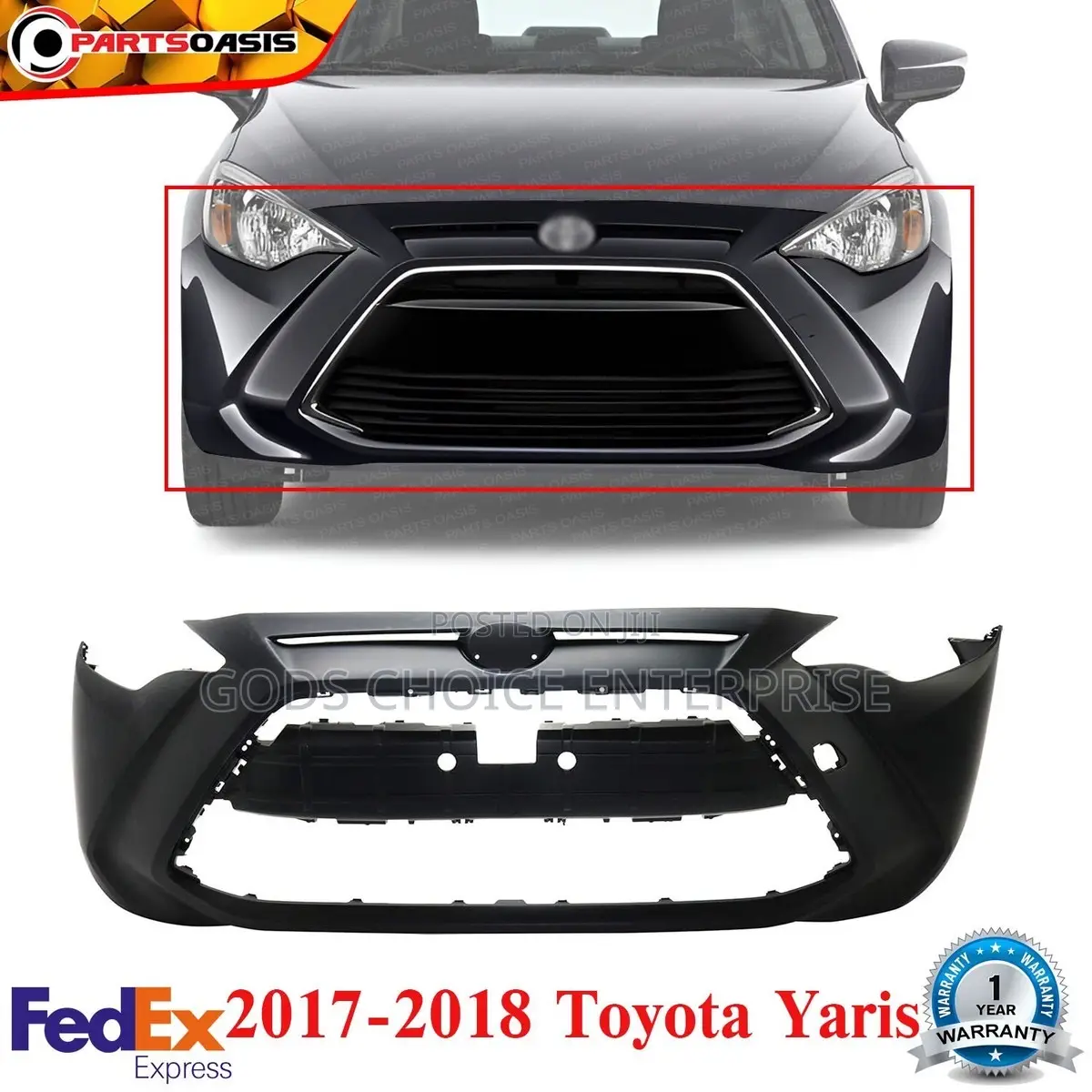 Front Bumper Yaris Ia 2018