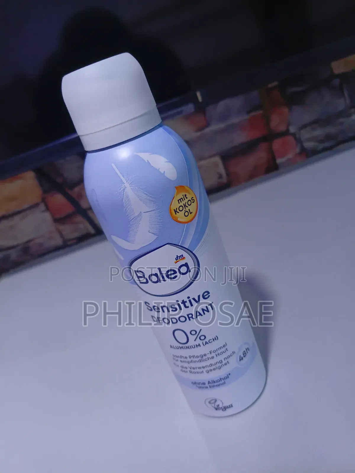 Balea Sensitive Deodorant – 0% Aluminium, Coconut Oil, 150ml
